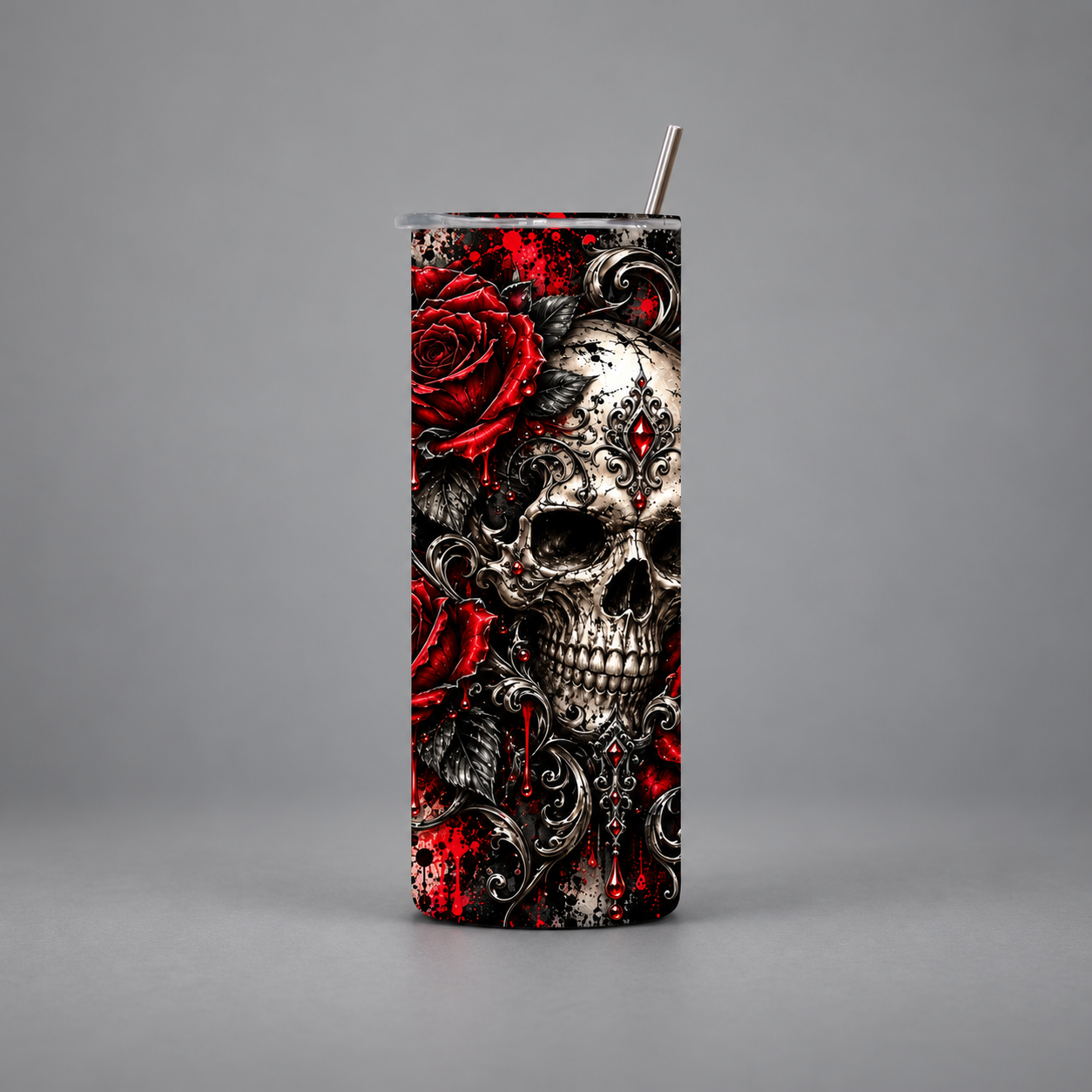 Gothic Skull Roses product view 2